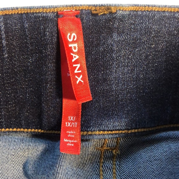 SPANX PULL-ON SHAPING DENIM AND JEANS FOR WOMEN EUC SIZE 1X - Picture 8 of 8